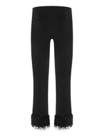Cambio Ros Easy Kick Pants with Feather Fringe