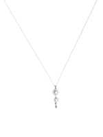 Peserico Long Pendant Glass Crystal Necklace