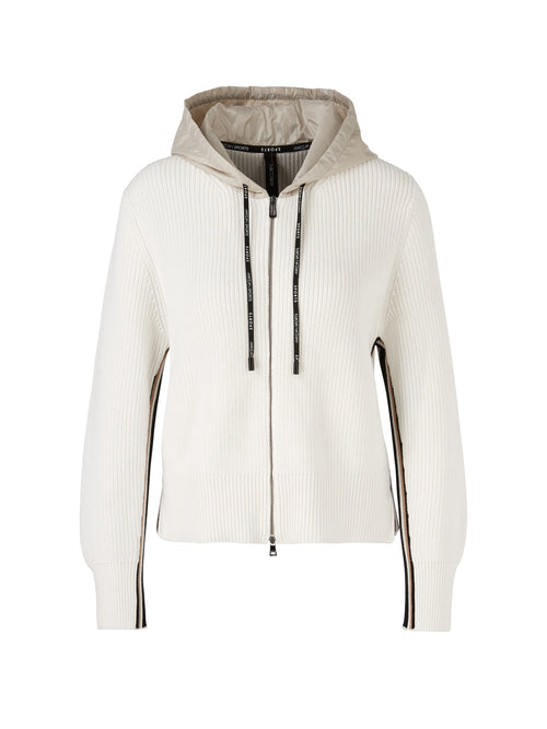 Marc Cain Sports Knitted Cardigan with Sporty Details