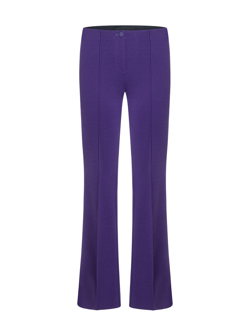 Cambio Ros Flared Pant Bellflower Lilac