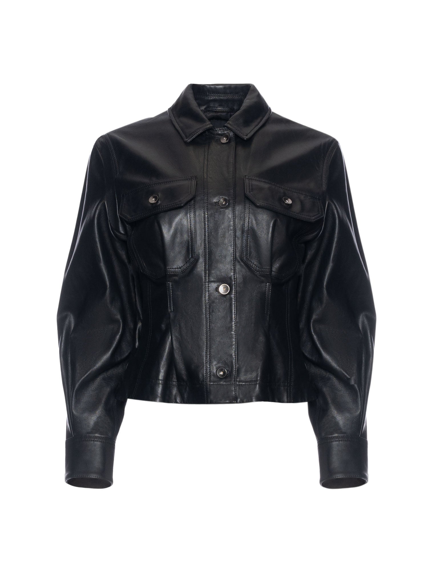 Max Mara Weekend Tabarin Nappa Leather Jacket Hangar9 Fashion Canada Hangar 9