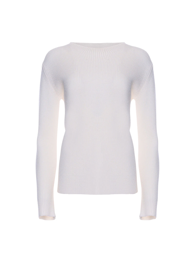 Patrick Assaraf Relaxed Mock Neck Sweater