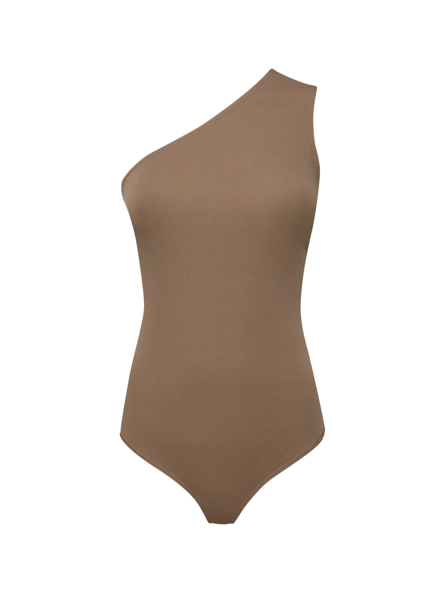 Figleaves Serengeti One Shoulder Swimsuit Brown - 8