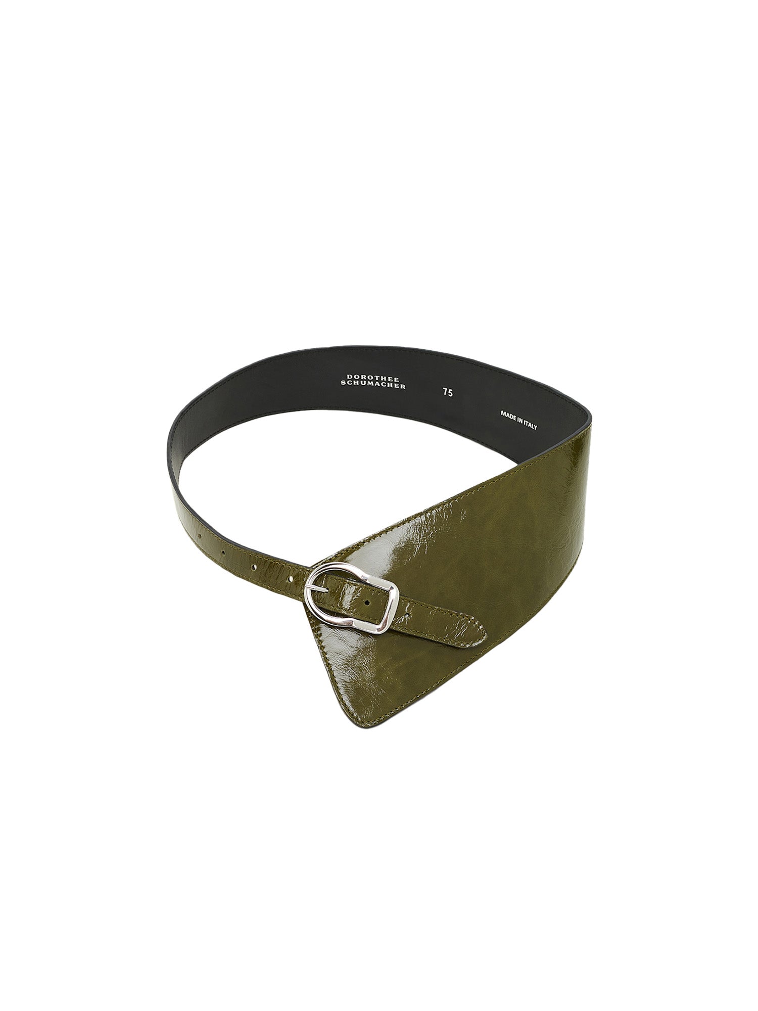 Dorothee Schumacher Edgy Simplicity Asymmetric Belt