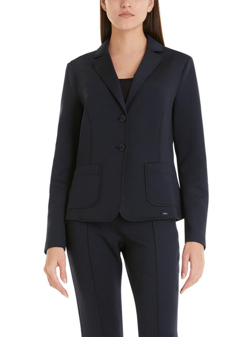 Marc Cain Blazer with Patch Pockets Midnight Blue