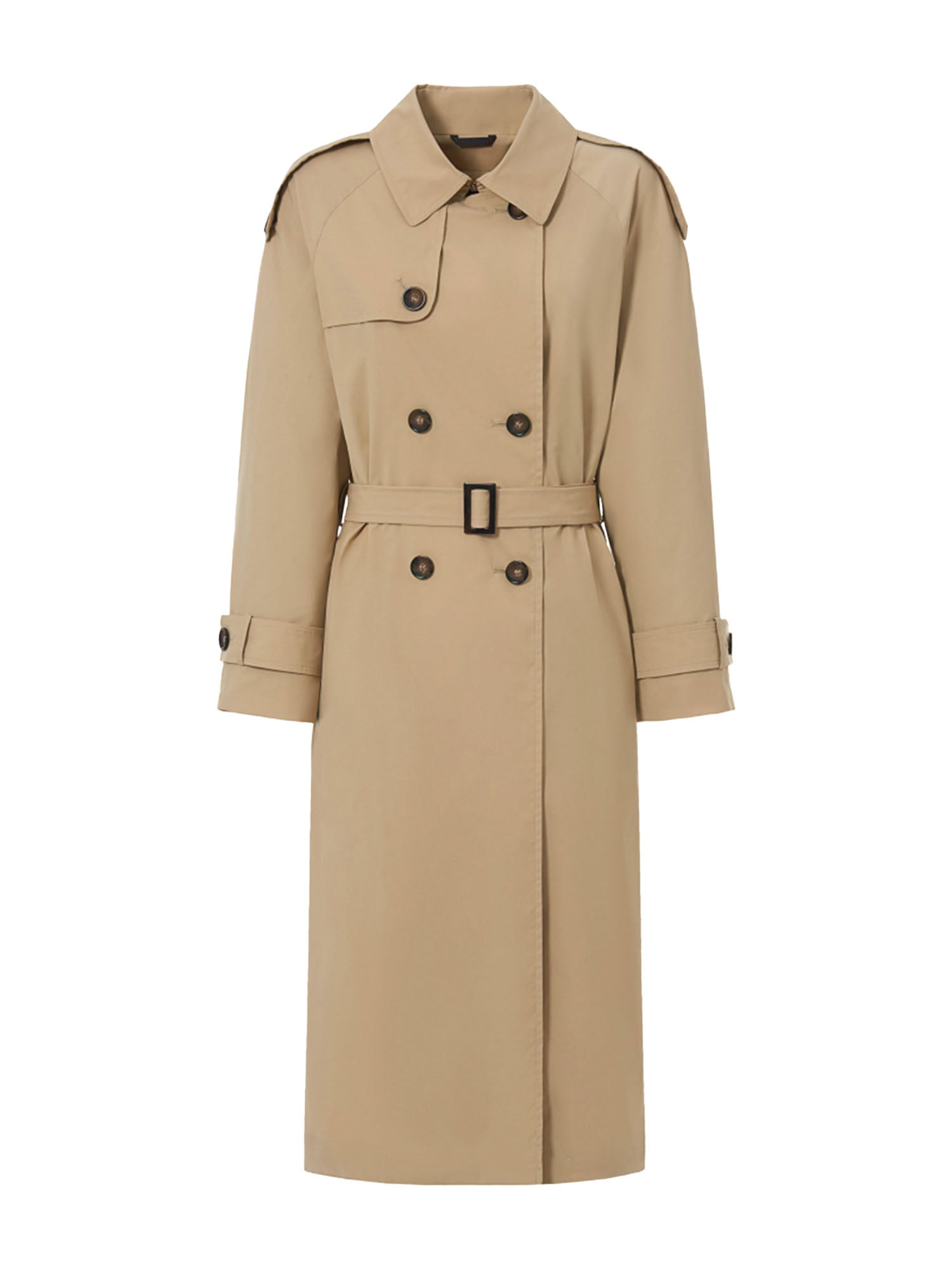 Cinzia Rocca Oversized Double Breasted Trench Coat | Hangar9
