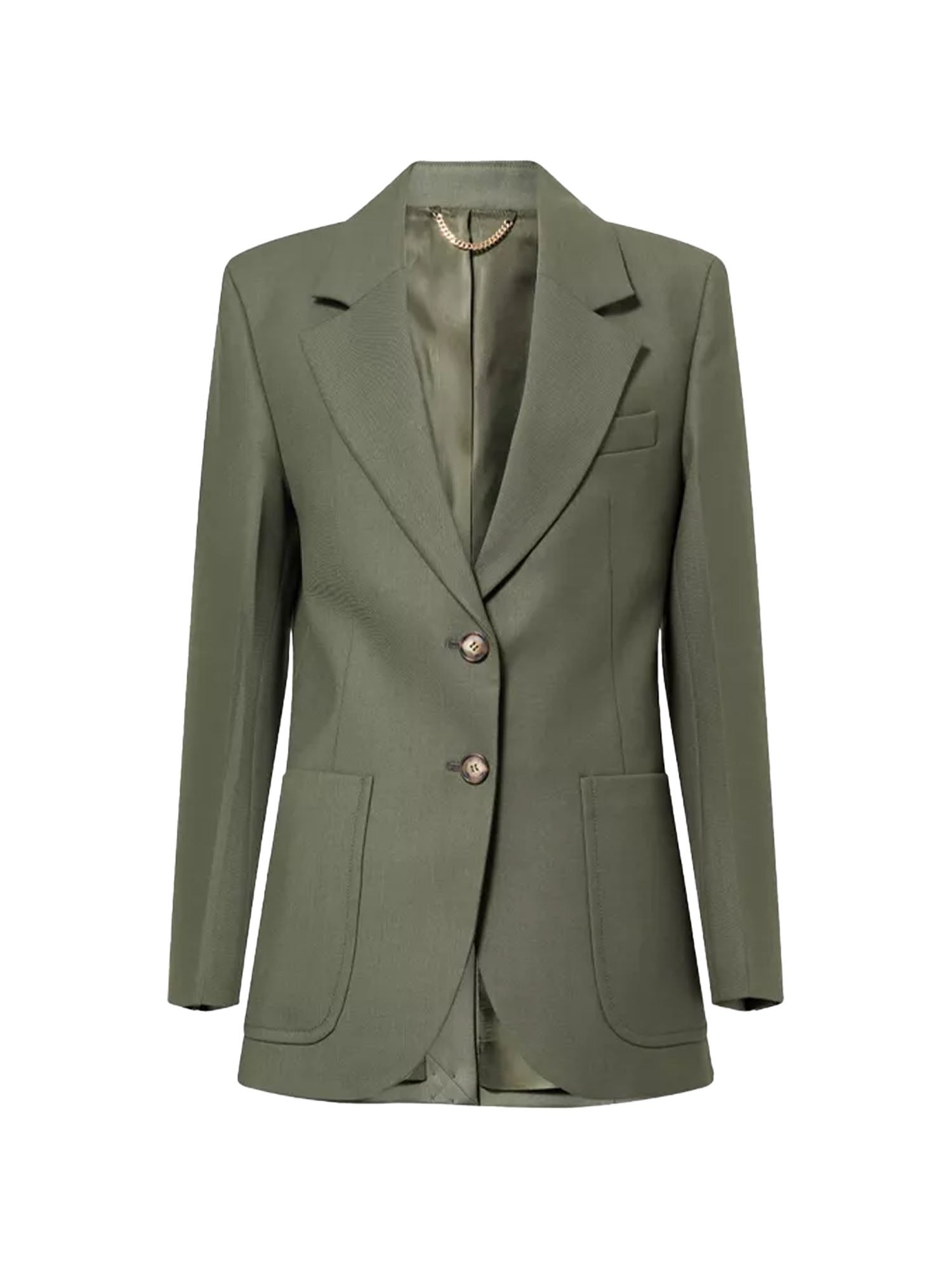 Victoria Beckham ブレザー ジャケット Victoria Beckham-Hangar9, Patch Pocket Jacket, Women's Jackets