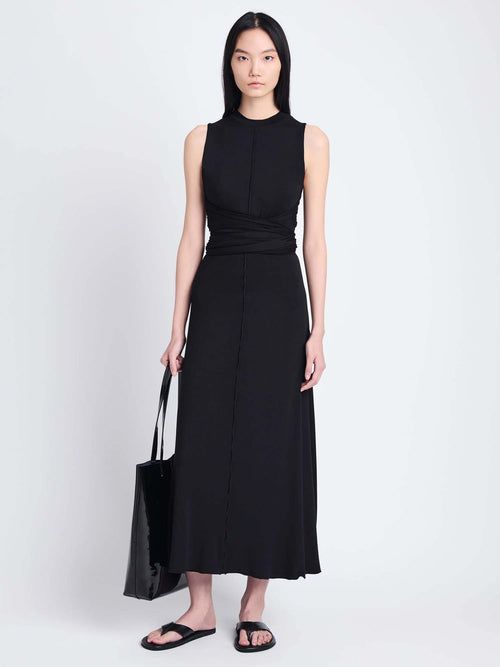 Proenza Schouler x White Label Beatrice Solid Jersey Dress