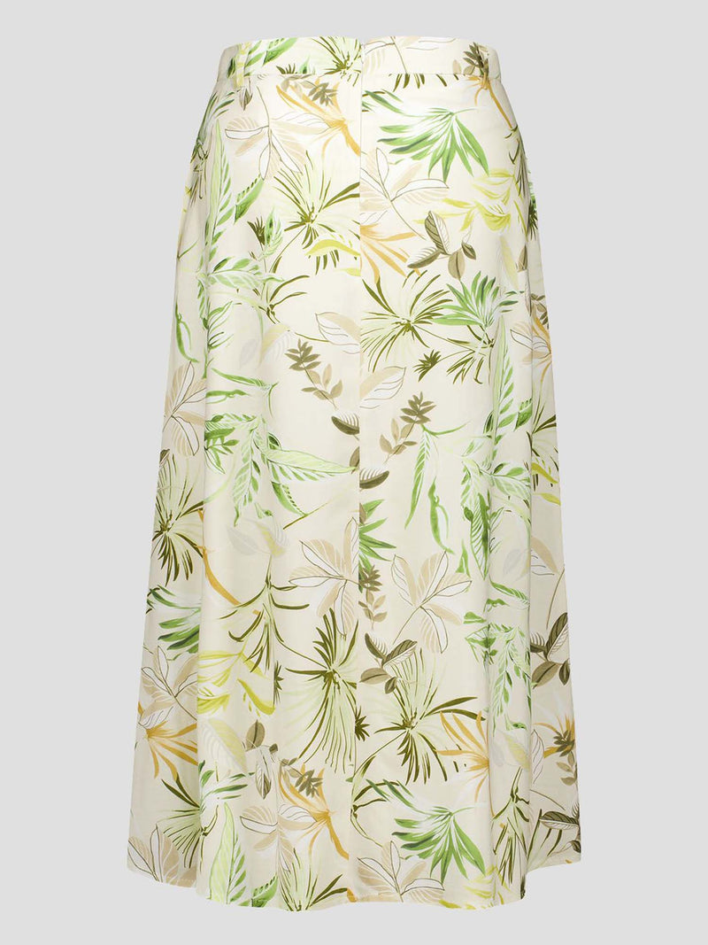 Gardeur Nidin1 Skirt with Botanical Print
