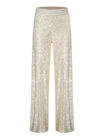 Cambio Alice Sequin Pants OffWhite