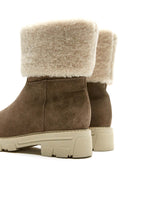 La Canadienne Aaron Suede Boot Stone Oiled