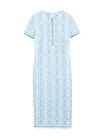 Max Mara Miriam Midi Dress Light Blue