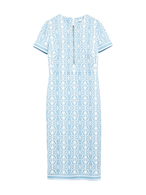 Max Mara Miriam Midi Dress Light Blue