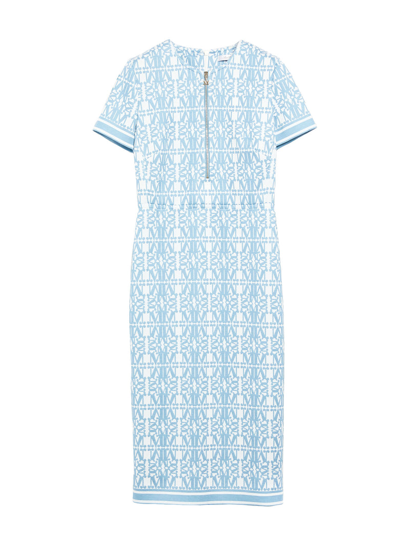 Max Mara Miriam Midi Dress Light Blue