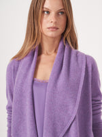 Repeat Cashmere Cardigan with Shawl Neck