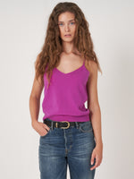 Repeat Cashmere Knitted V-Neck Tank