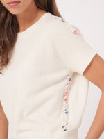 Repeat Sweater with Printed Braided Detail