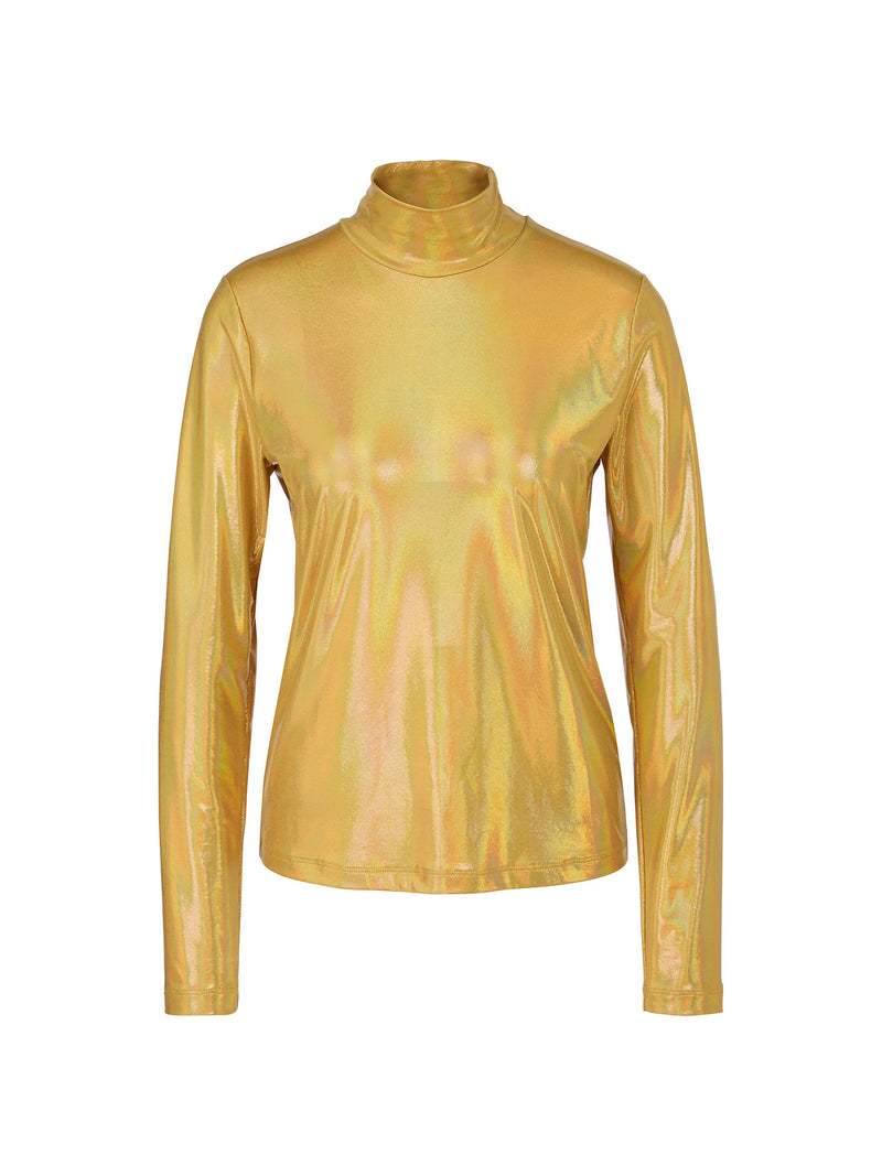 Marc Cain Sports Long Sleeve Metallic Turtleneck