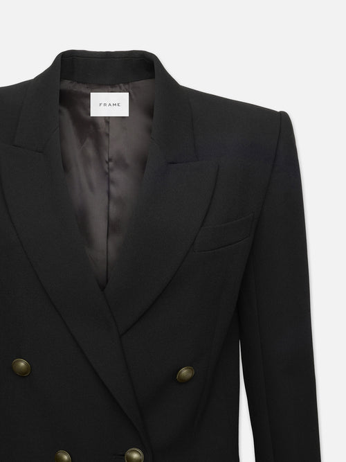 Frame Double Breasted Slim Blazer