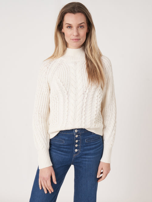 Repeat Knit Wool Pullover