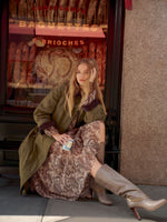 Veronica Beard Dietz Wax Coated Field Jacket