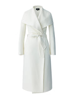 Mackage Mai-CN Wool Wrap Coat Cream
