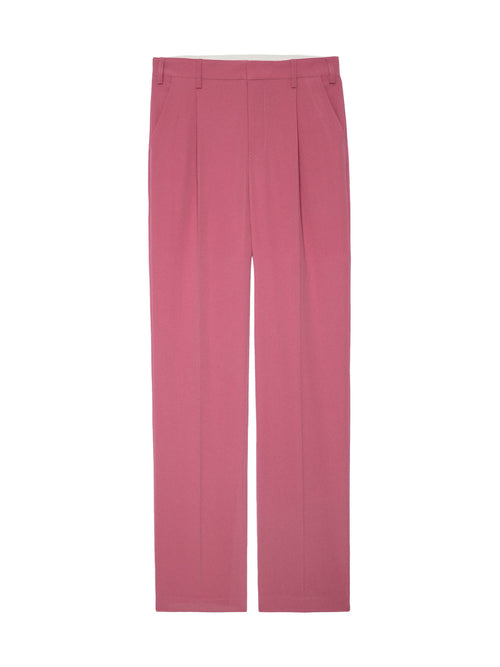 Zadig & Voltaire Profil Crepe Pant Vieux Rose