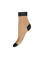 Wolford Colour Shade Socks Fairly Light/Black