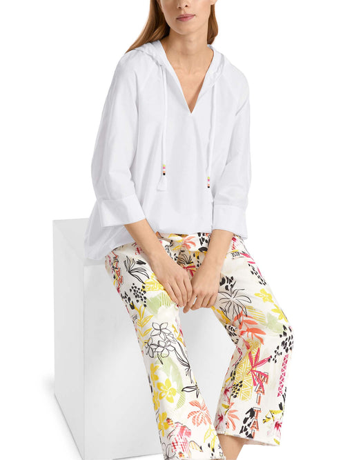 Marc Cain Sports Casual Elegant Blouse White