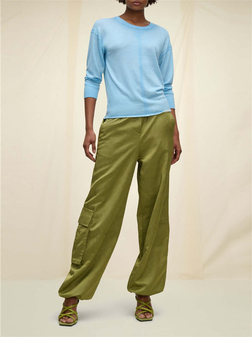 Dorothee Schumacher Slouchy Coolness Pants Olive Green