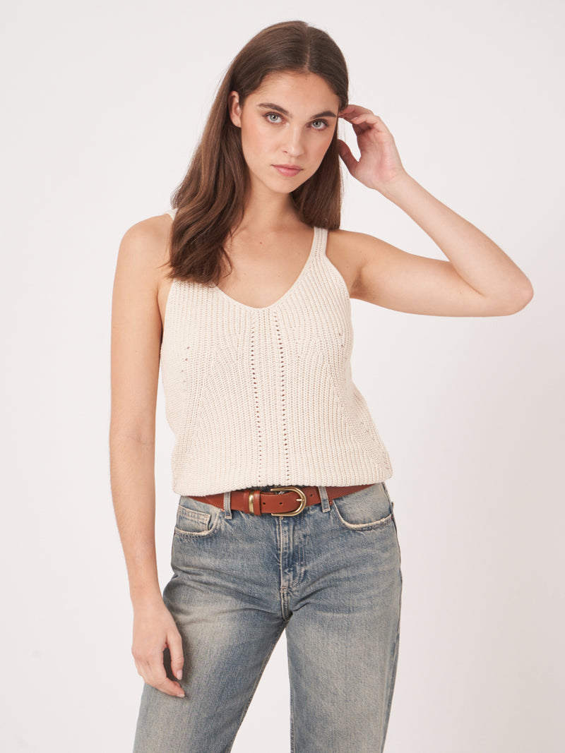 Repeat Textured Tank Top