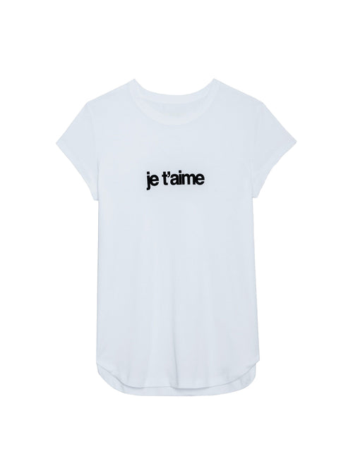 Zadig &amp; Voltaire "Je T'aime" T-Shirt