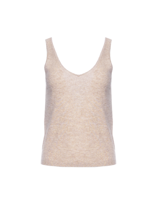 White + Warren Cashmere V-Neck Tank