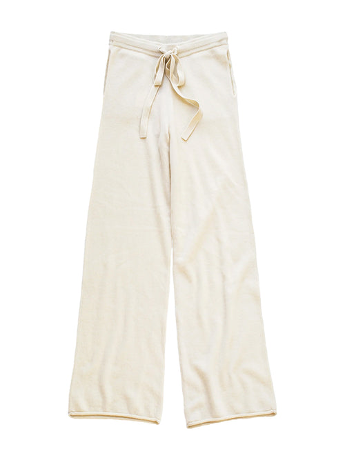 Lingua Franca Cashmere Wide Leg Pant