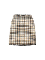 Veronica Beard Ohemia Tweed Mini Skirt