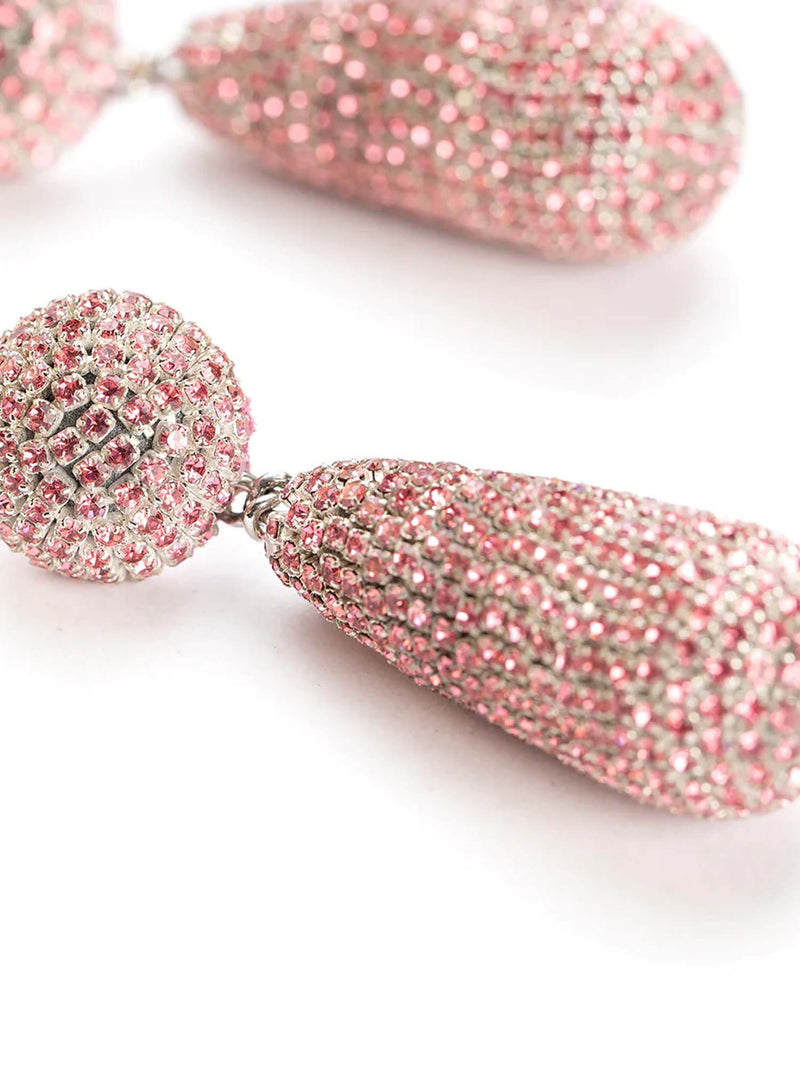 Deepa Gurnani Emely Earrings Pink
