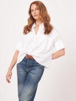 Repeat Classic Woven Blouse