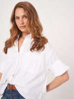 Repeat Classic Woven Blouse
