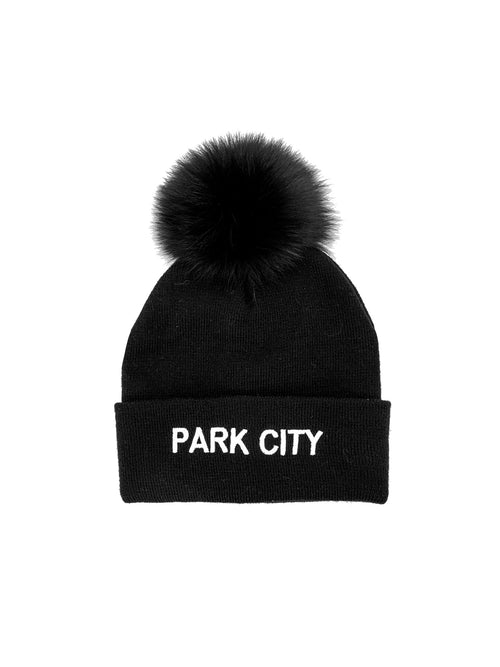 Mitchie's "Park City" Hat with Fox Fur Pom