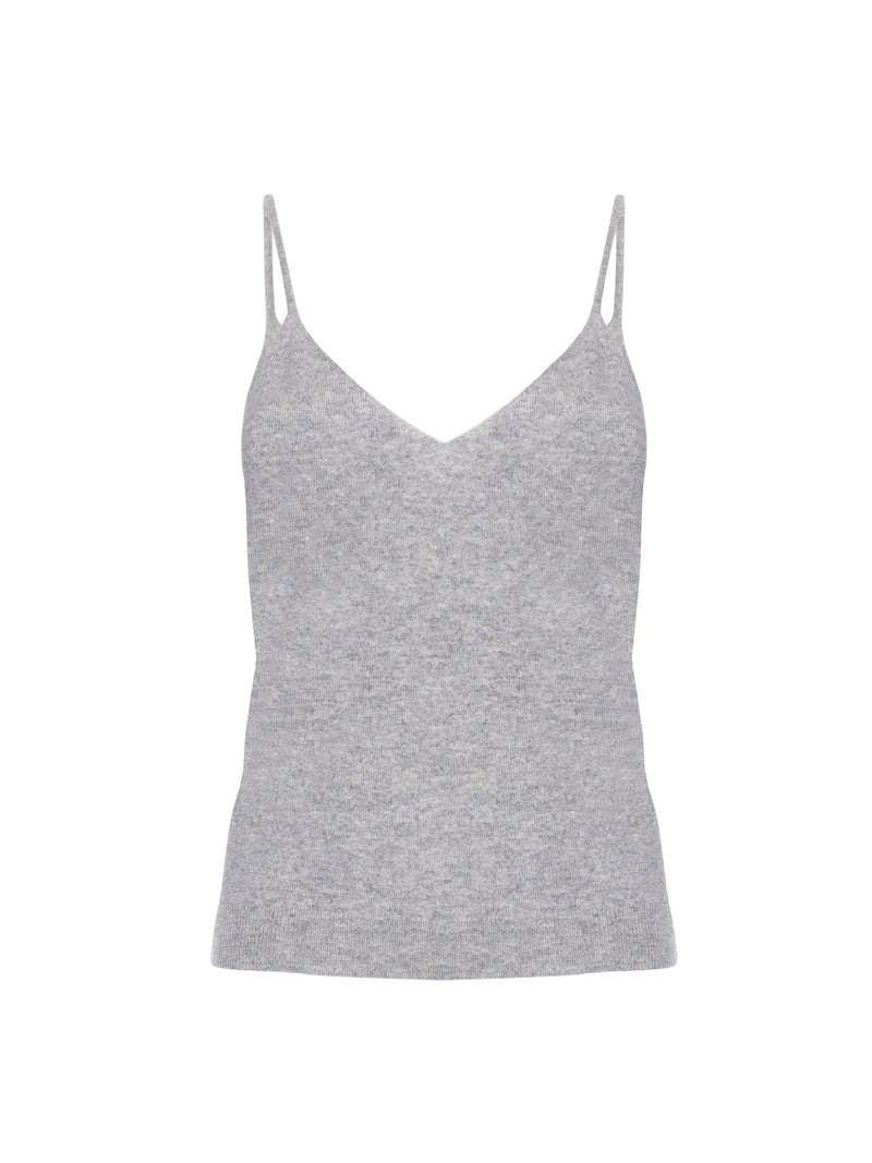 Repeat Cashmere Knitted V-Neck Tank