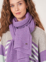 Repeat Loose Knit Cashmere Scarf