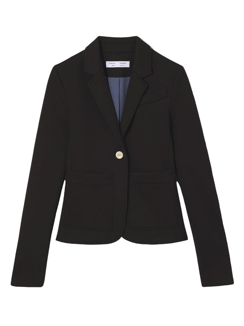 Proenza Schouler Jersey Suiting Blazer Black