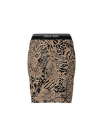 Marc Cain Sports Slim Skirt with All-Over Print