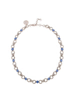 Rebekah Price Sunday Chain Necklace Electric Blue