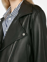 Frame Moto Leather Jacket Noir