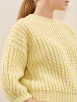 Peserico Tricot 3/4 Sleeve Sweater Ambrosia Yellow