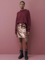 Marella Zolla Sequin Mini Skirt