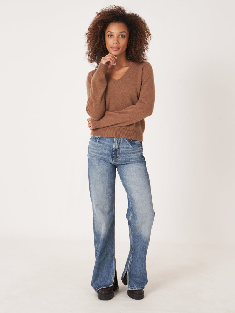 Repeat Organic Cashmere Knit Pullover