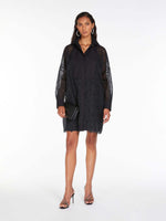 Max Mara Leccio Printed Maxi Dress Black