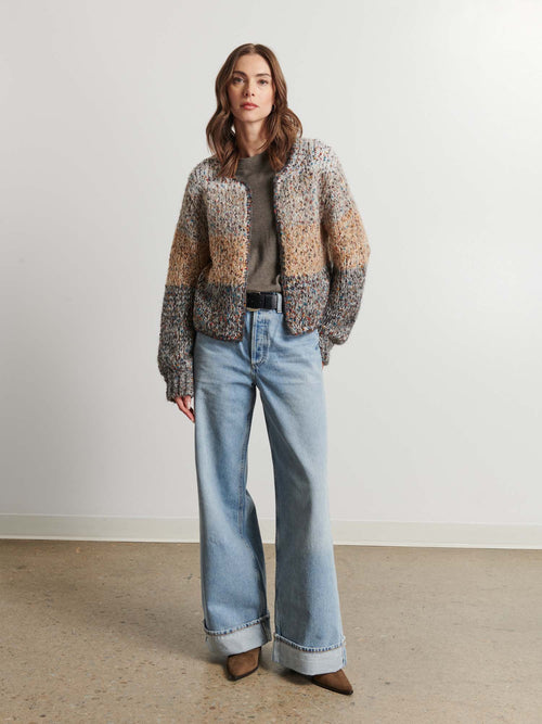 Line Iris Open Cardigan